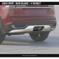 Rear Valance with Cavity for Towing Hitch