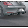 Rear Diffuser with Single Exhaust Cavity