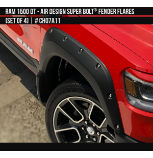 Dodge Ram 1500 DT 2019-2024 Super Bolt® Fender Flares (set of 4)