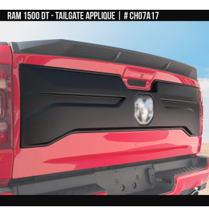 Tailgate Applique for Dodge Ram 1500 DT 2019-2024