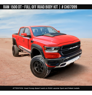 Dodge Ram 1500 DT 2019-2024 Off Road Body Kit