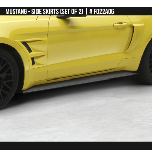 Ford Mustang 2015-2023 Side Skirts (set of 2)