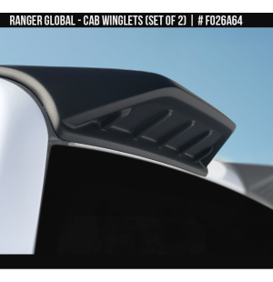Cab Winglet Set for Ford Ranger 2019-2022