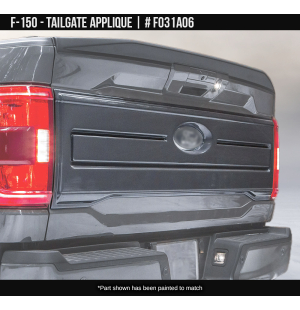 Tailgate Applique for Ford F-150 2021-2025