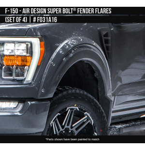 Ford F-150 2021-2025 Super Bolt® Fender Flares (set of 4)
