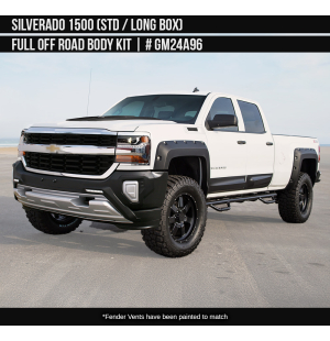 Off Road Body Kit for Silverado 1500 2016-2018 Long Box