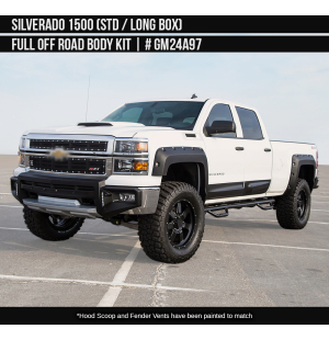Off Road Body Kit Long Box for Silverado 1500 2014-2015
