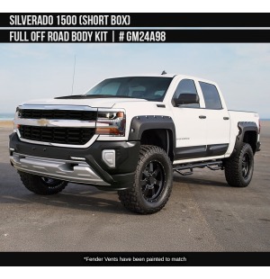 Chevrolet Silverado 1500 2016-2018 Off Road Body Kit Short Box