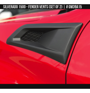 Chevrolet Silverado 1500 2019-2025 Fender Vents (set of 2)