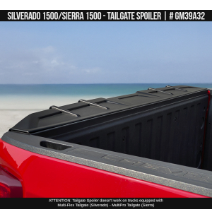 Silverado 1500 /  Sierra 1500 2019-2025 Tailgate Spoiler