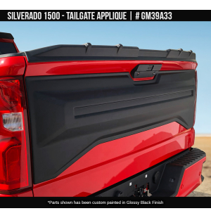 Chevrolet Silverado 1500 2019-2025 Tailgate Applique
