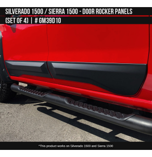 Silverado 1500 / Sierra 2019-2025 Door Rocker Panels (set of 4)