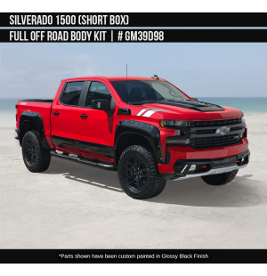 Off Road Body Kit for Chevrolet Silverado 1500 Short Box 2019 - 2021 