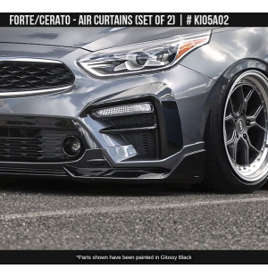 Kia Forte/Cerato 2019-2021 Air Curtains (set of 2)