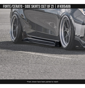 Side Skirts (set of 2) for Kia Forte / Cerato 2019-2023
