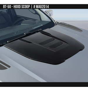Mazda BT-50 2025-2026+ Hood Scoop in Glossy Black