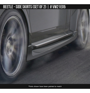 Volkswagen Beetle 2012-2020 Side Skirt Set (set of 2) by Air Design